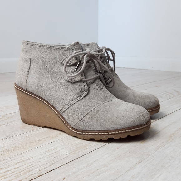 Toms Shoes - TOMS Desert Wedge Booties